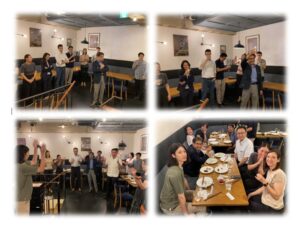 Welcome Partyとteam building