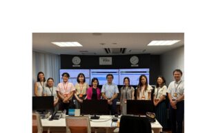 千倉真理様がご来社されました（10周年記念シンポジウム司会予定者）