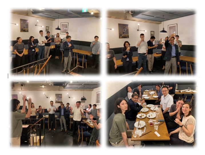 Welcome Partyとteam building